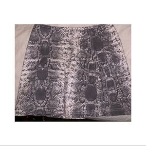 Urban Outfitters Snakeskin Skirt